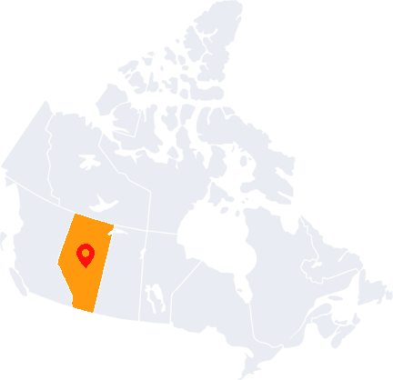 Map Highlight Edmonton